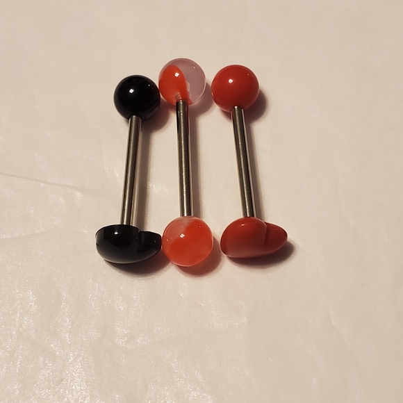 2 pack 👅 TONGUE Ring - Picture 2 of 5